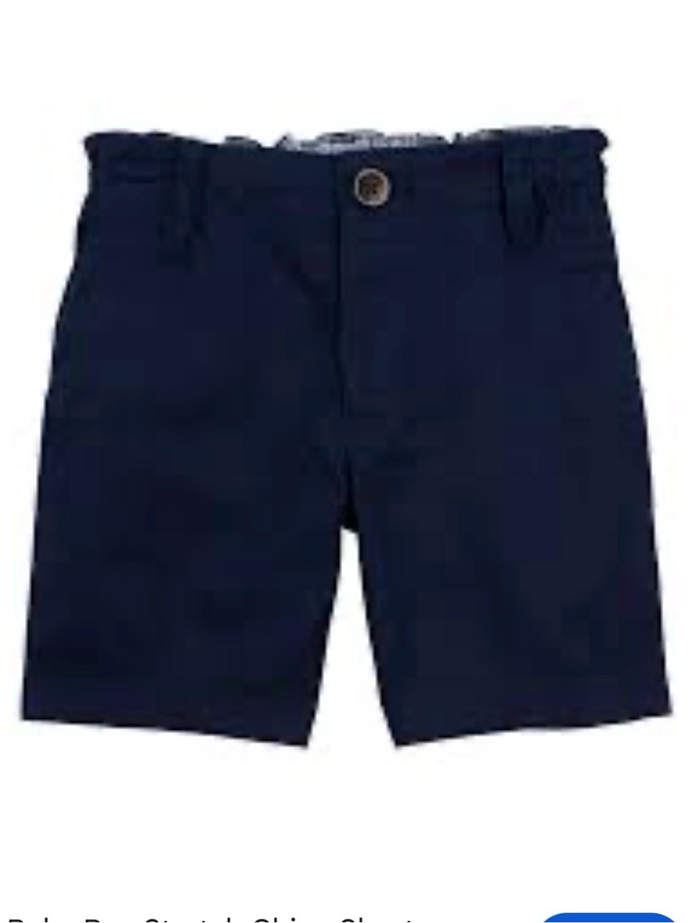 Boys uniform shorts Oshkosh and Lands' Navy